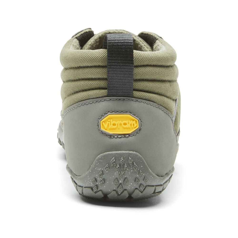 Vibram Five Fingers Womens Running Shoes - Olive - V-Trek Insulated - 03625-KLTX